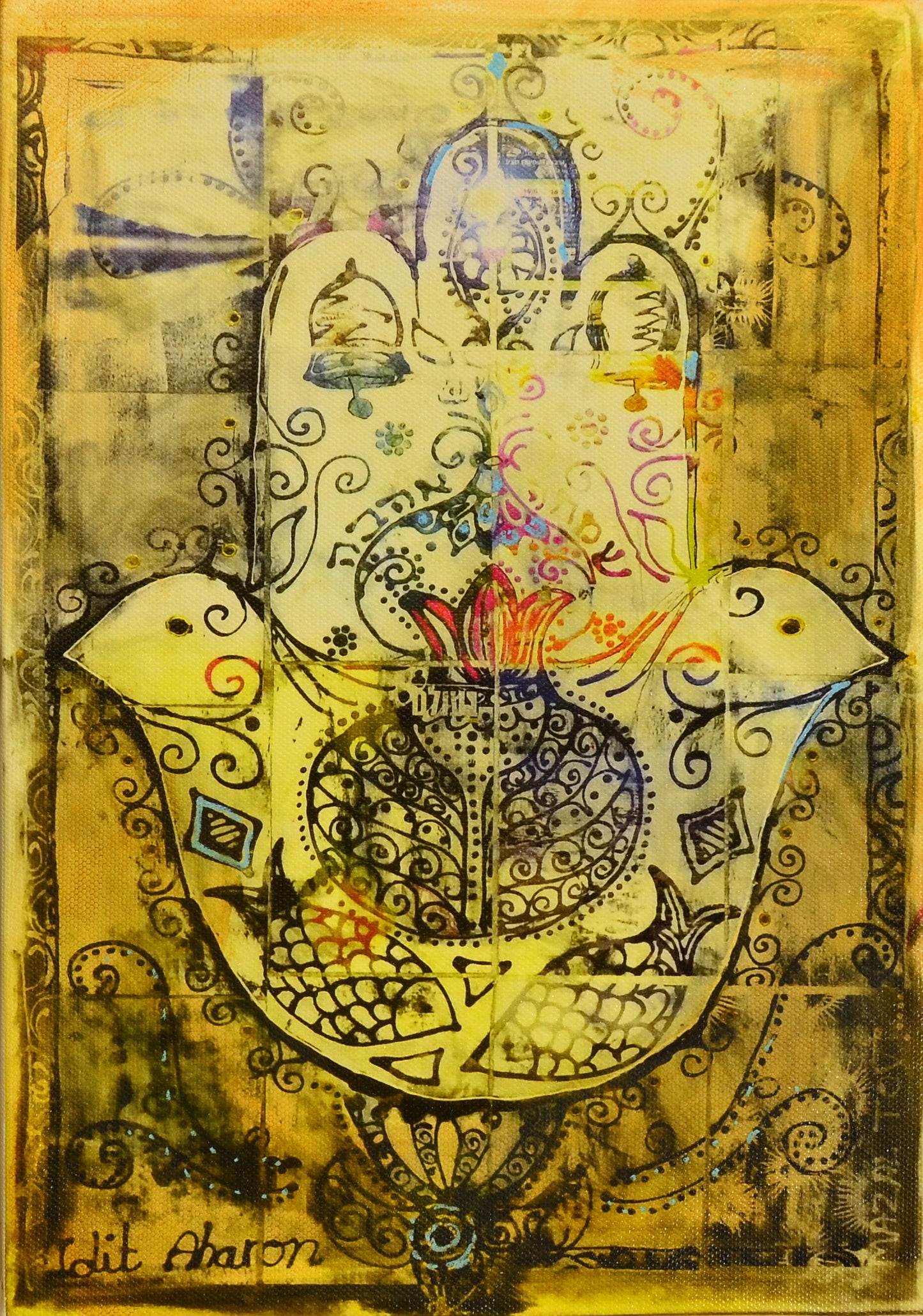 Hamsa Collage
